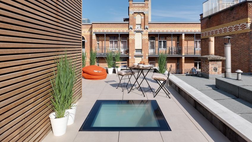 DXW flat roof prozor