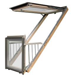 FAKRO FGH-V Galeria krovni prozor-balkon